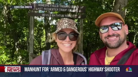 Urgent manhunt for Kentucky highway shooter