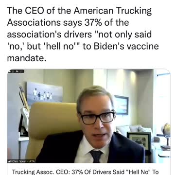 Truck Drivers saying no to mandates