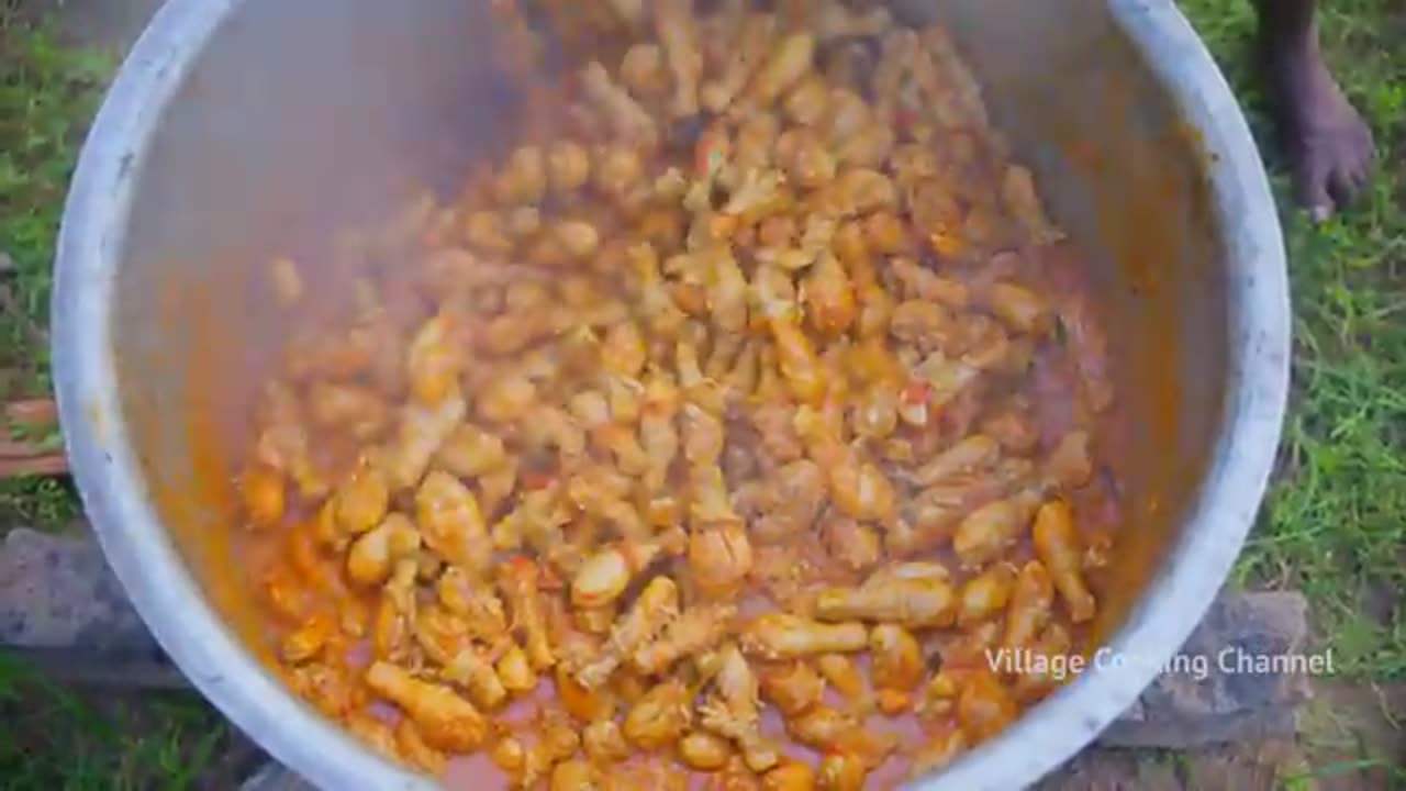 GINGER CHICKEN | 500 Chicken Legs With Ginger