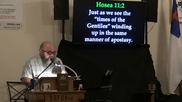041 Hosea 11:1-7 (Expository Study of Hosea) 2 of 2