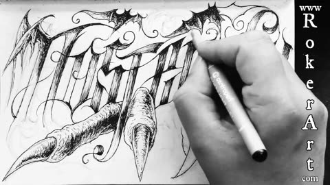 Drawing Nosferatu logo #nosferatu #nosferatu2024 #nosferatutrailer #logo #drawing #drawingtutorial