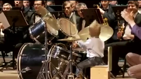 Amazing drum prodigy