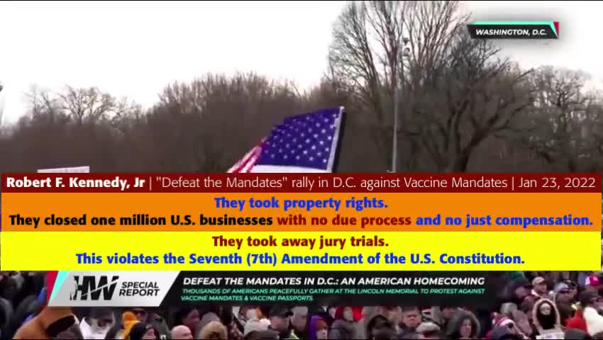 They took away jury trials in the U.S.; this violates the U.S. constitution