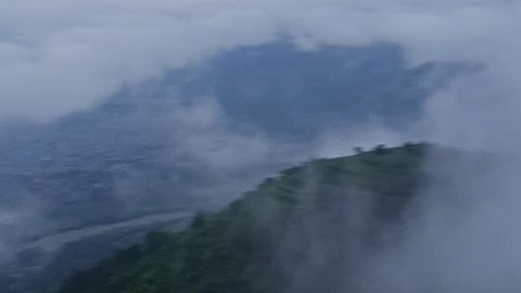 View from height of 2500M tall Mountain..