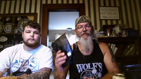 Trying Anton's Biltong