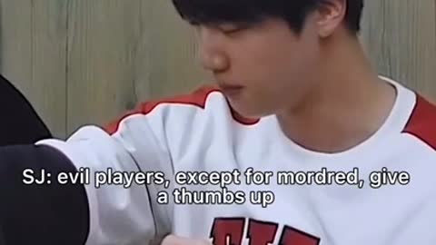 the way he looking through his hair is the funniest😂🤣 - baby jungkookie