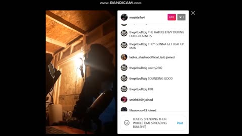 Mookie7o4 Instagram Stream ☞ Creativity ☜ February 28th 2021