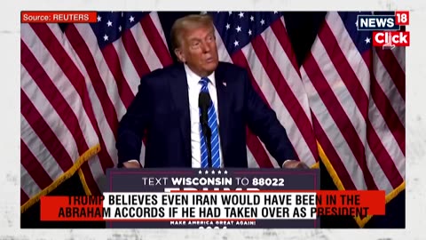 Former United States President Donald Trump on Iran-Israel conflict