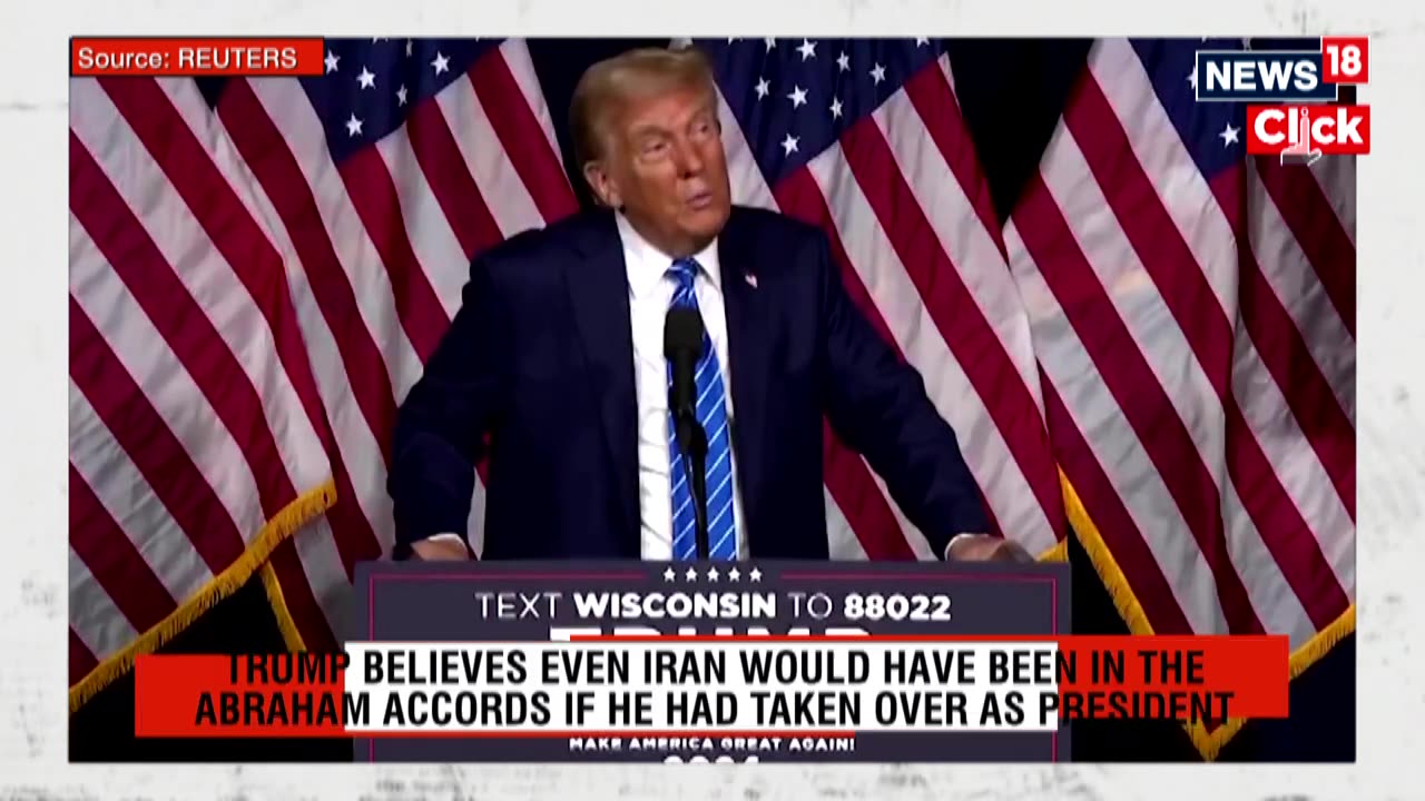 Former United States President Donald Trump on Iran-Israel conflict