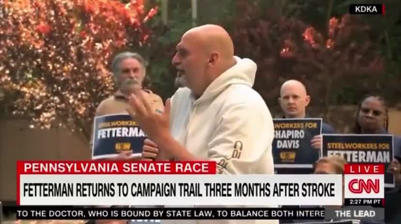What On Earth Is PA Senate Candidate Fetterman Trying To Say?!!!