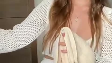 Try on towel on me