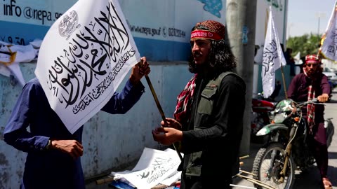 Afghan women sing in protest against strict Taliban laws