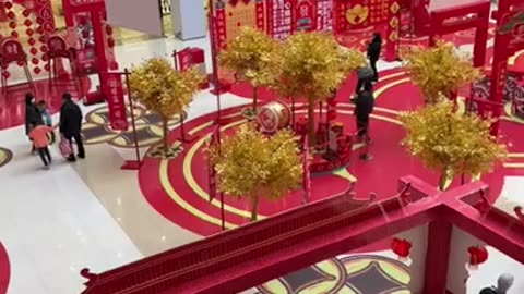 Henan Mall’s Stunning Chinese New Year Decorations | 2022 Celebration Highlights