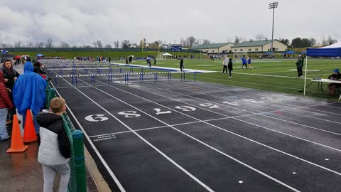 4.6.22 - Girls 100m Hurdles @ Walton Verona (All Heats)