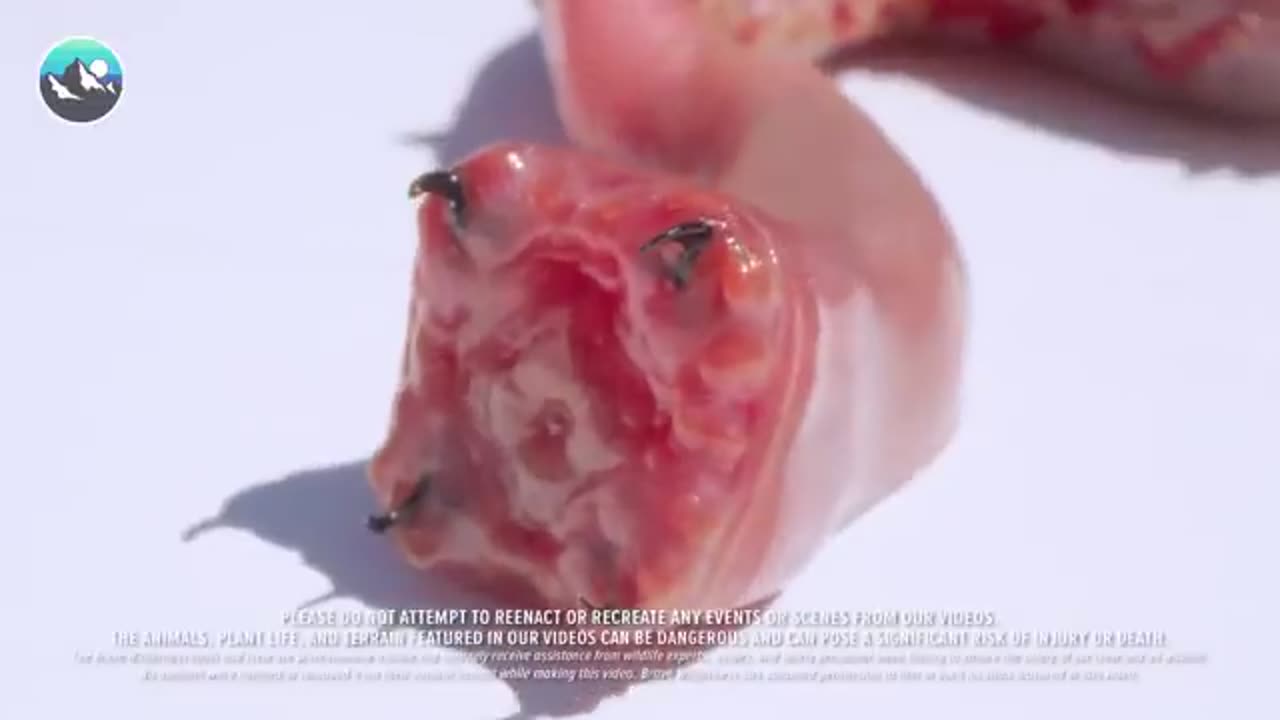 Blood worm bites