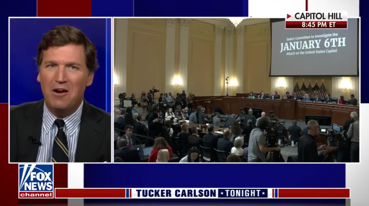 Tucker Carlson Rips Into Primetime January 6th ‘Totalitarian Spectacle’