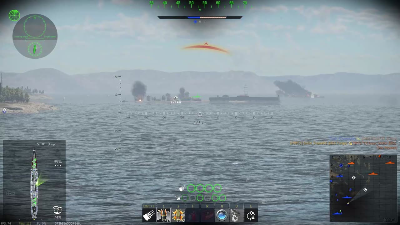 War Thunder USA Naval HMS Barham Event part 8