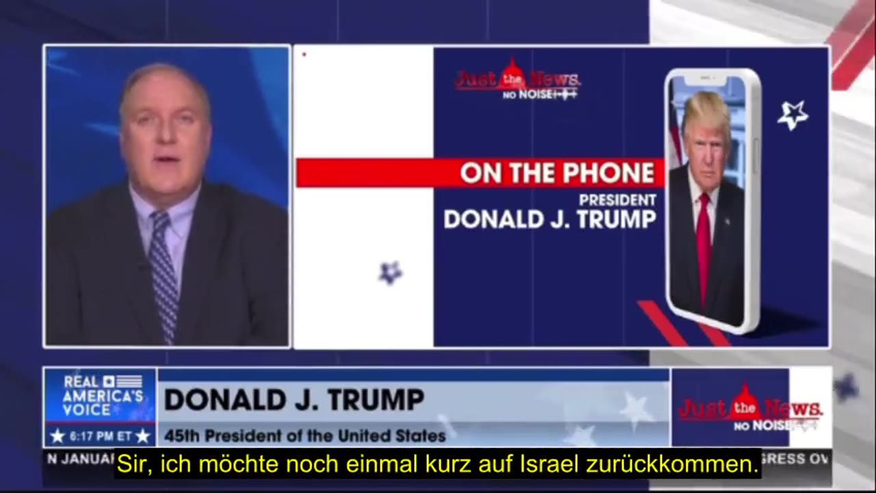 Trump Interview bei John Solomon 27.12.2023 (automatische Untertitel)