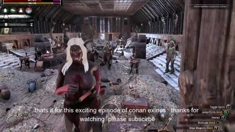Conan Exiles, buying elephant hide's, Bouncing, busty, boobs, breast expansion