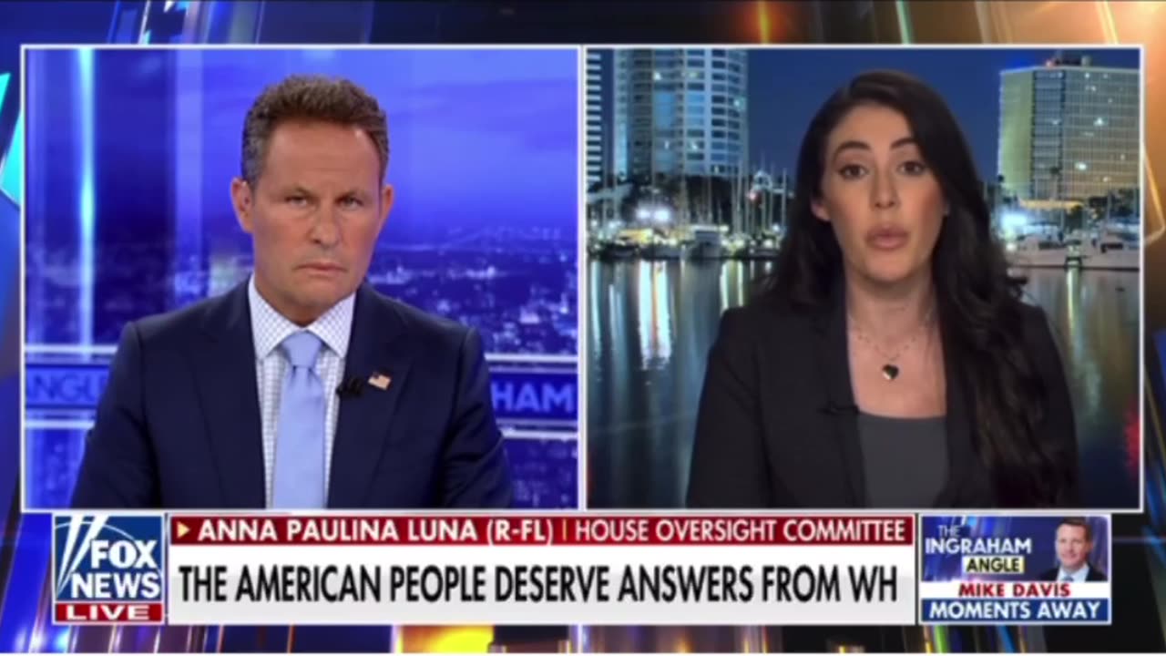 Rep Anna Paulina Luna- the American people deserve answers from the White House