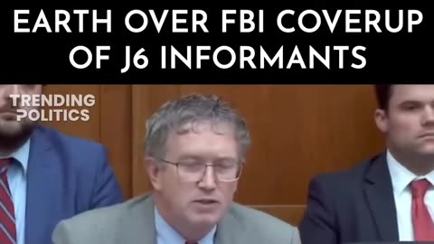 Politics - 2024 Massie Destroys Lying Liberal Globalist Commie FBI On Planned Jan 6 Setup Red Flag