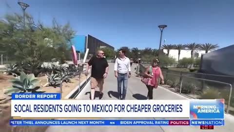 Bidenflation: Americans Crossing the Border to Mexico to be Able to Afford Food & Groceries