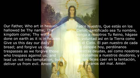 ROSARY of GARABANDAL (Digitally Remastered Audio) THE CHILDREN pray in ECSTASY (with English SUBS)