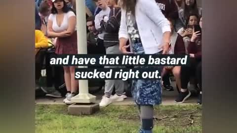 The globalist supporting 'liberal species' are truly evil!