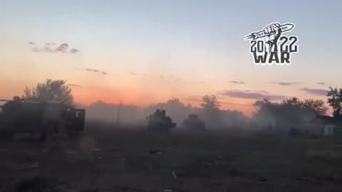 Assault of Russian positions by our fighters