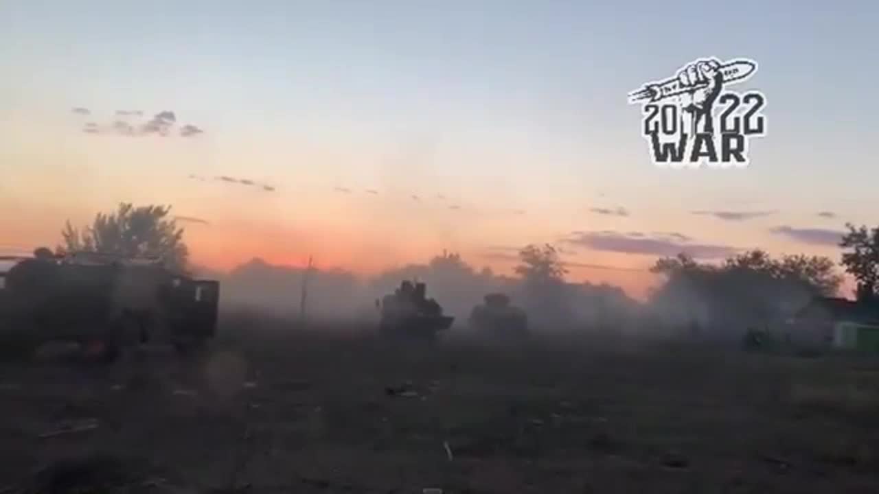 Assault of Russian positions by our fighters
