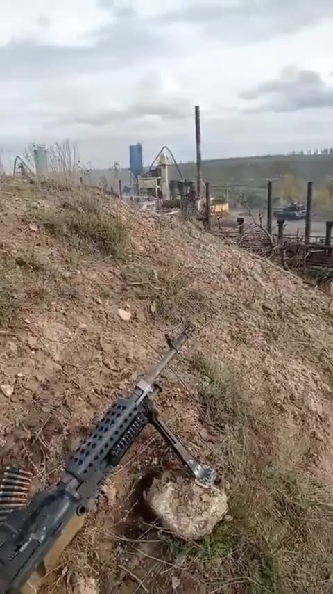 UA POV of the Battle for the Asphalt Plant near the city of Bakhmut, Donetsk region.