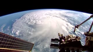 Hurricane Milton seen from space as it bears down on Florida