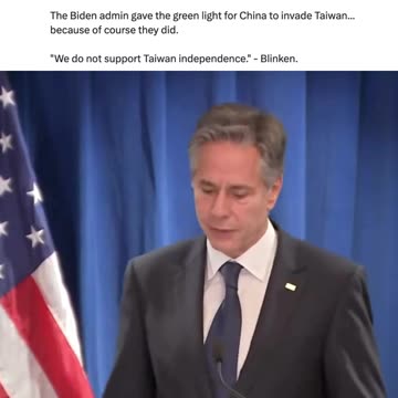MUST WATCH: Biden Green Lights Invasion of Taiwan