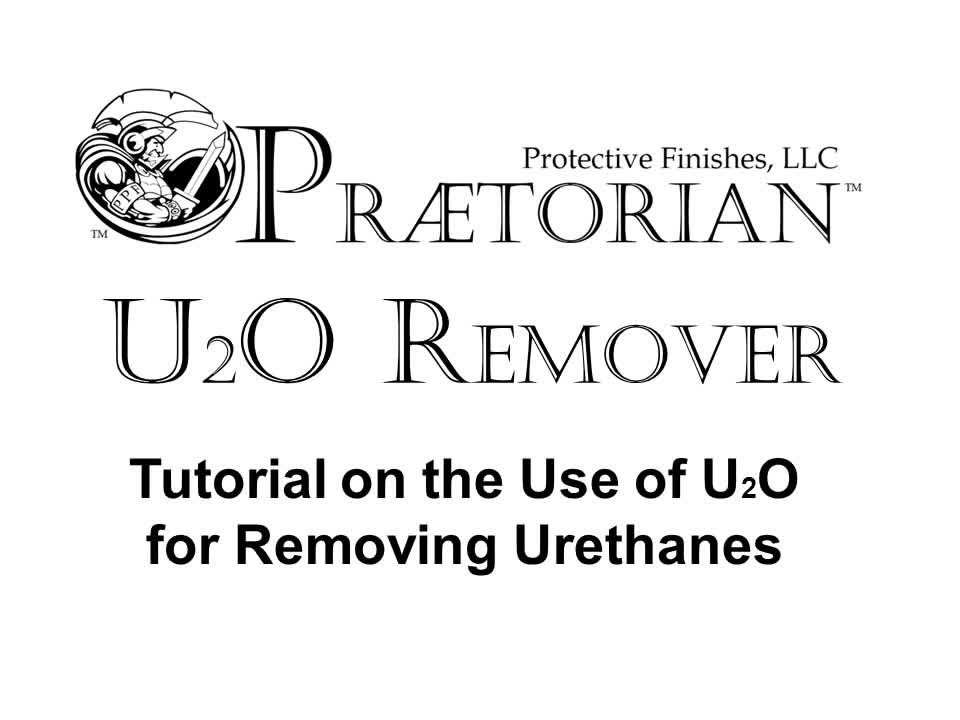 U2O Stripping Process Powerpoint