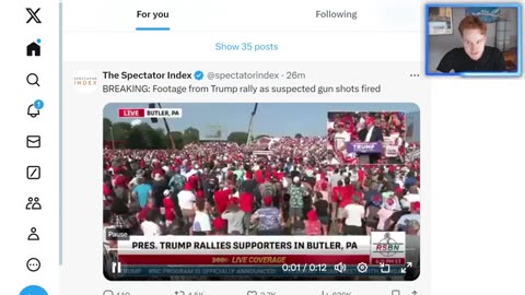 Depressed Ginger - BREAKING Trump survives Assassination Attempt during rally
