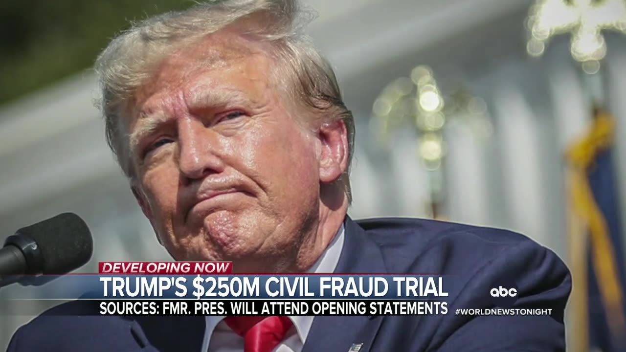 Trump expected in NYC for civil fraud trial Monday: Sources