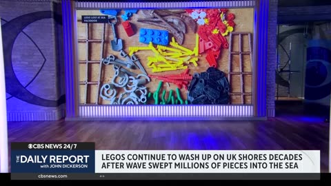 Why Legos have been washing up on U.K. shores for decades