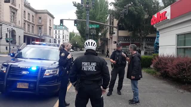 Portland Police Sergeant Tries To Frame Black Man She Fails Miserably And Calls Herself Dumb(Part 1)