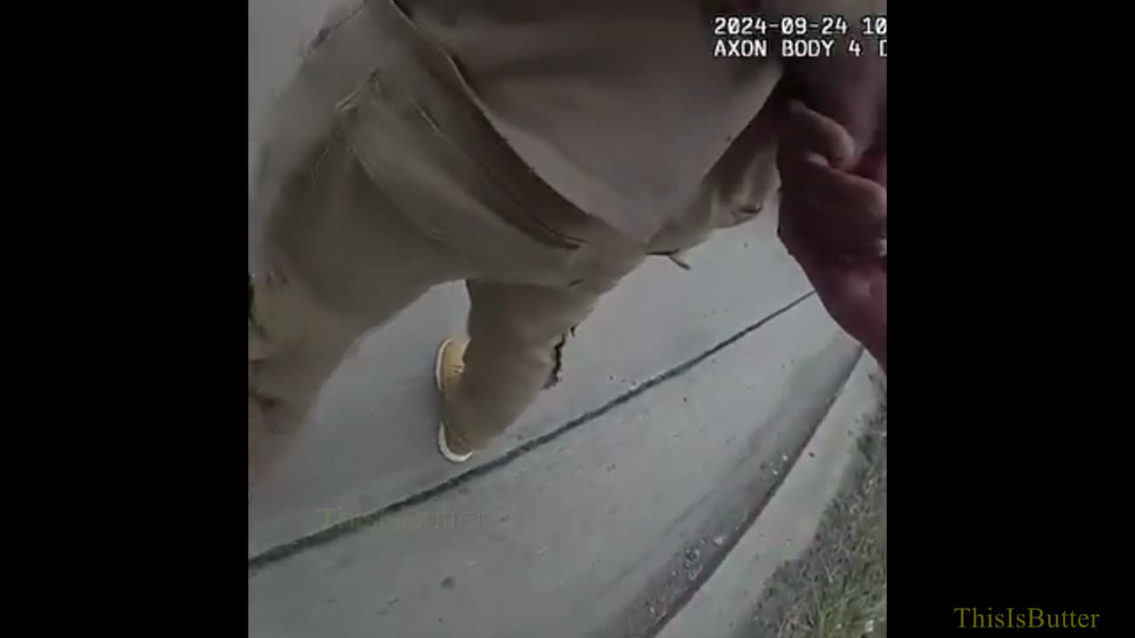 Bodycam video shows suspect running across Detroit-area freeway to flee police during traffic stop