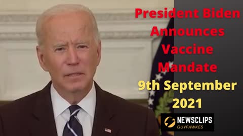 President Joe Biden-No Vaccine Mandate To Vaccine Mandate