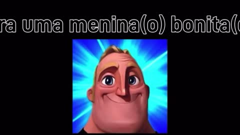 Meme senhor incrível garota bonita