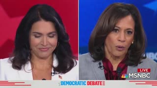 Harris criticizes Gabbard for going on Fox News