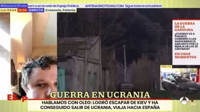 Ukraine War - Spanish TV channel