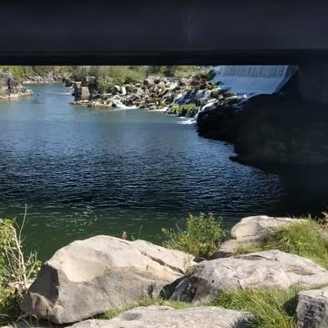 Idaho Falls Friendship Garden Waterfalls