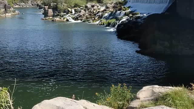 Idaho Falls Friendship Garden Waterfalls