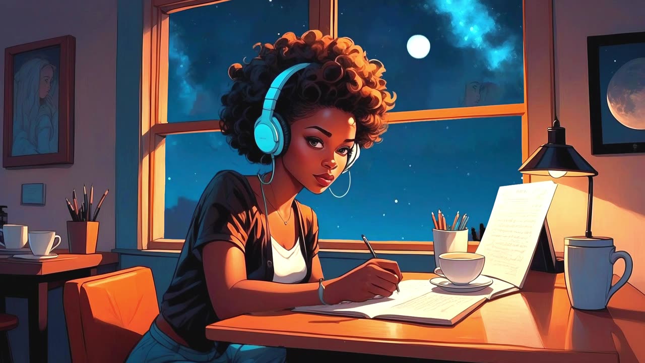 1 A.M Study Session 📚 [lofi hip hop] | Relaxing Beats for Focus and Productivity