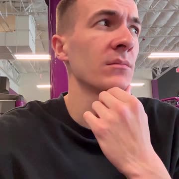 CONTEMPLATING IN THE GYM