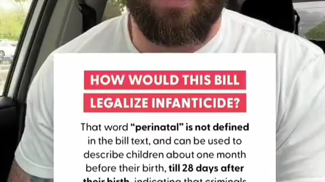 🤯 California has passed a bill that allows for the termination of infants up to 28 days
