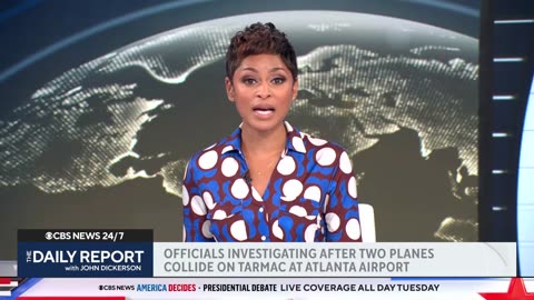 Investigation underway after plane collision at Atlanta airport