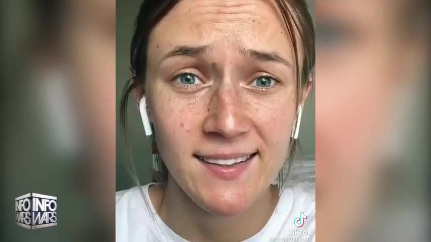 Shock Video: Woman Celebrates Her Covid Concentration Camp On TikTok [mirrored]